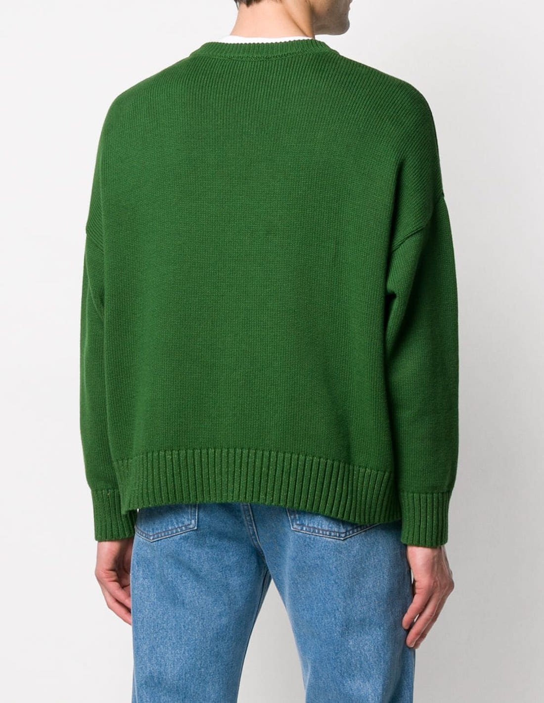 Green oversized sweater Ami Paris