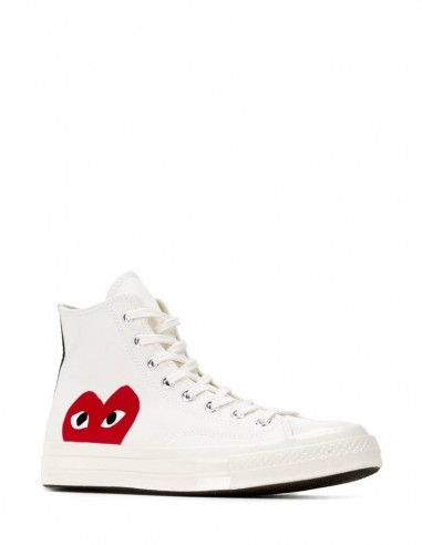 Converse blanche hotsell comme des garçons