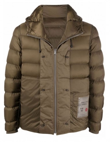 Khaki puffer jacket TEN C.