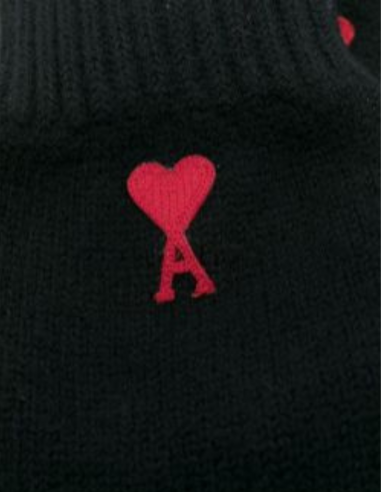 AMI Paris AMI de Cœur Beanie