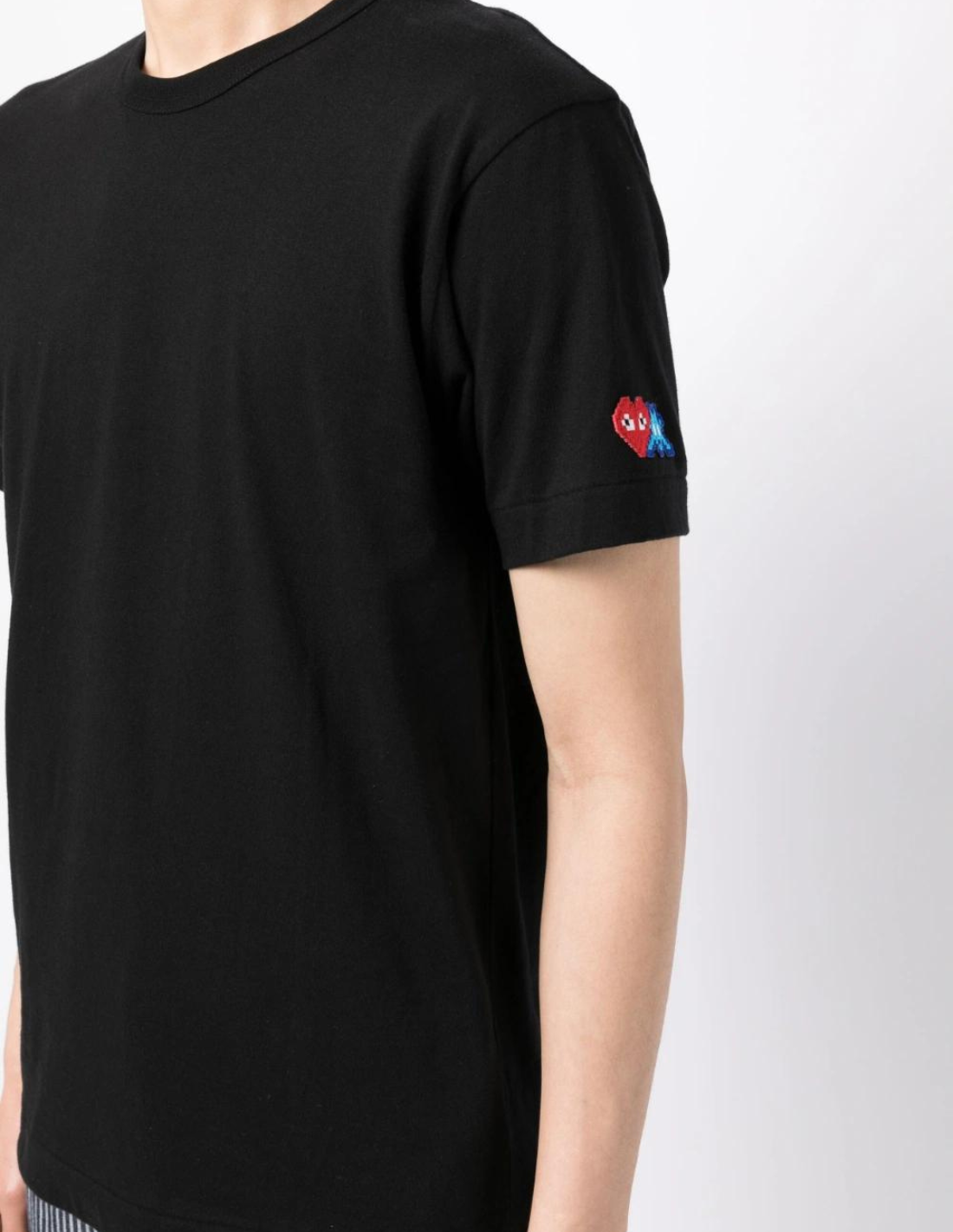Comme des Garçons Play | Men's Navy Logo T-Shirt L