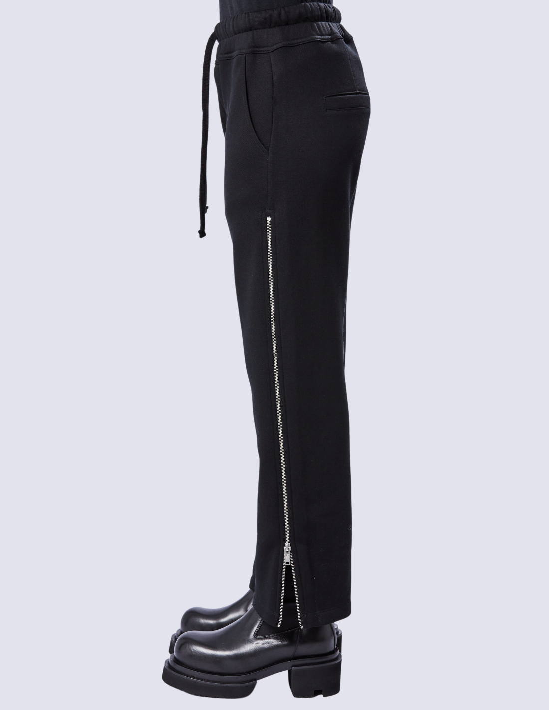 Pantalon de jogging noir Thom Krom droit et ample - noir