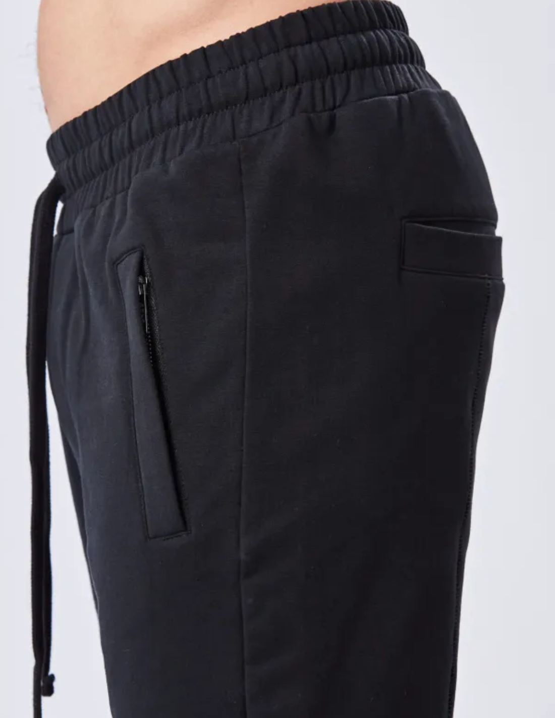 Pantalon de jogging noir Thom Krom droit et ample - noir