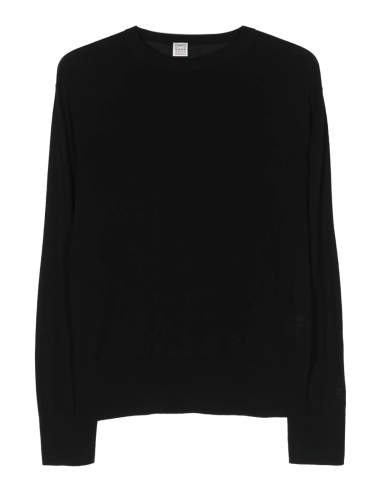 TOTEME black crewneck sweater