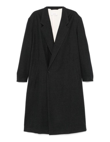 Manteau croisé anthracite LEMAIRE